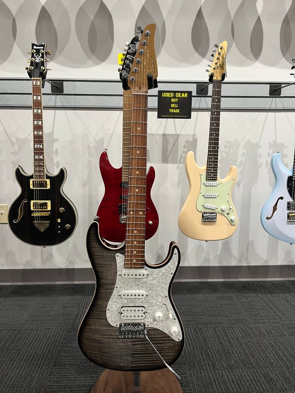 Suhr Standard Plus Trans Charcoal Burst Pau Ferro