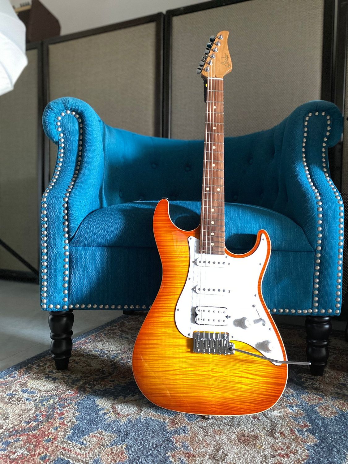 Suhr Standard Plus Trans Honey Amber Burst Pau Ferro
