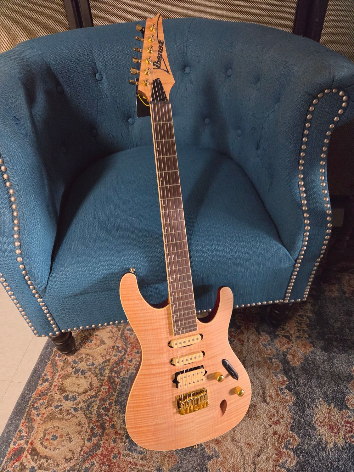 Used Ibanez SEW761FM S Series Electric Guitar