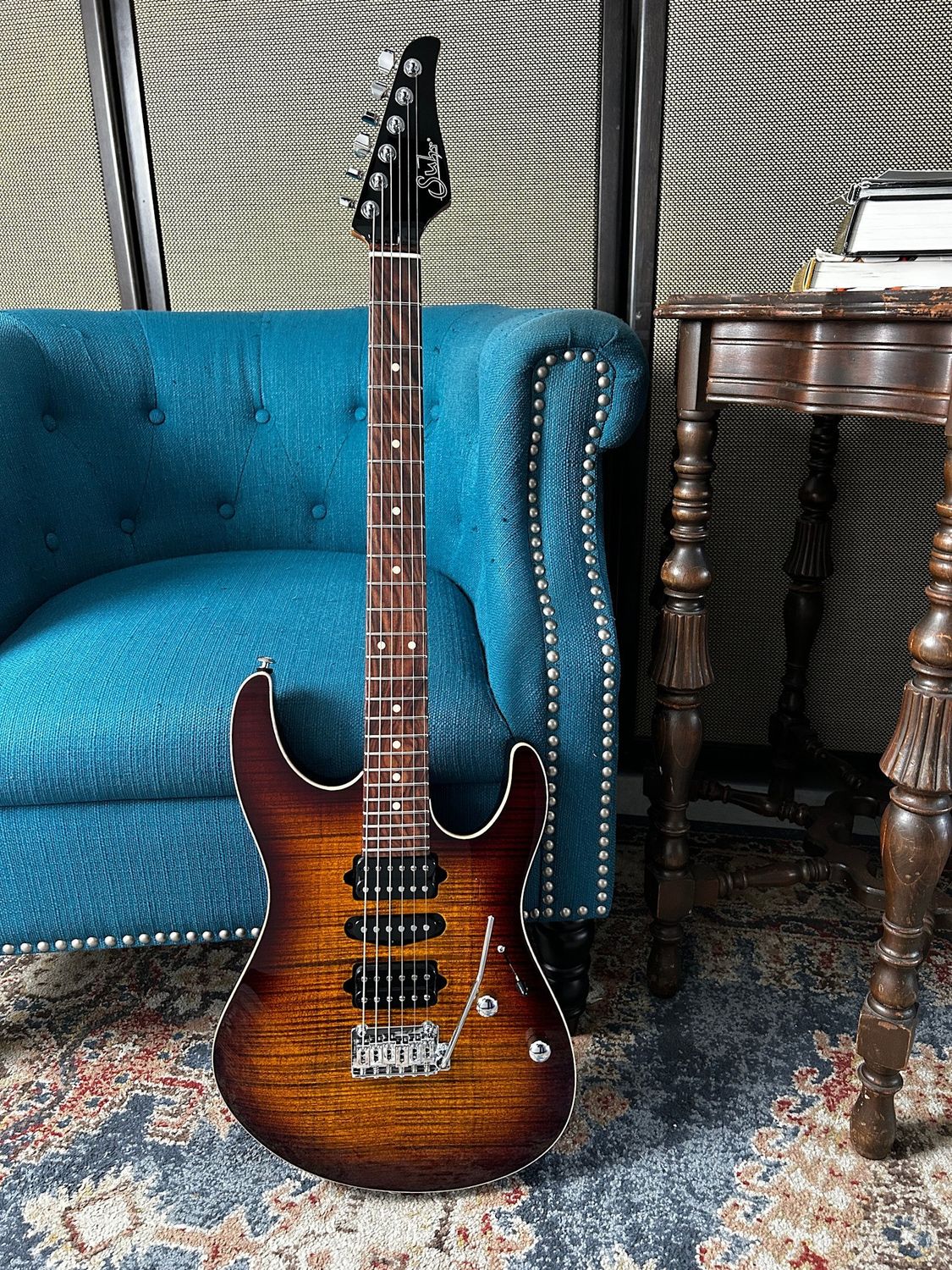 Used Suhr Modern Plus Bengal Burst Pau Ferro