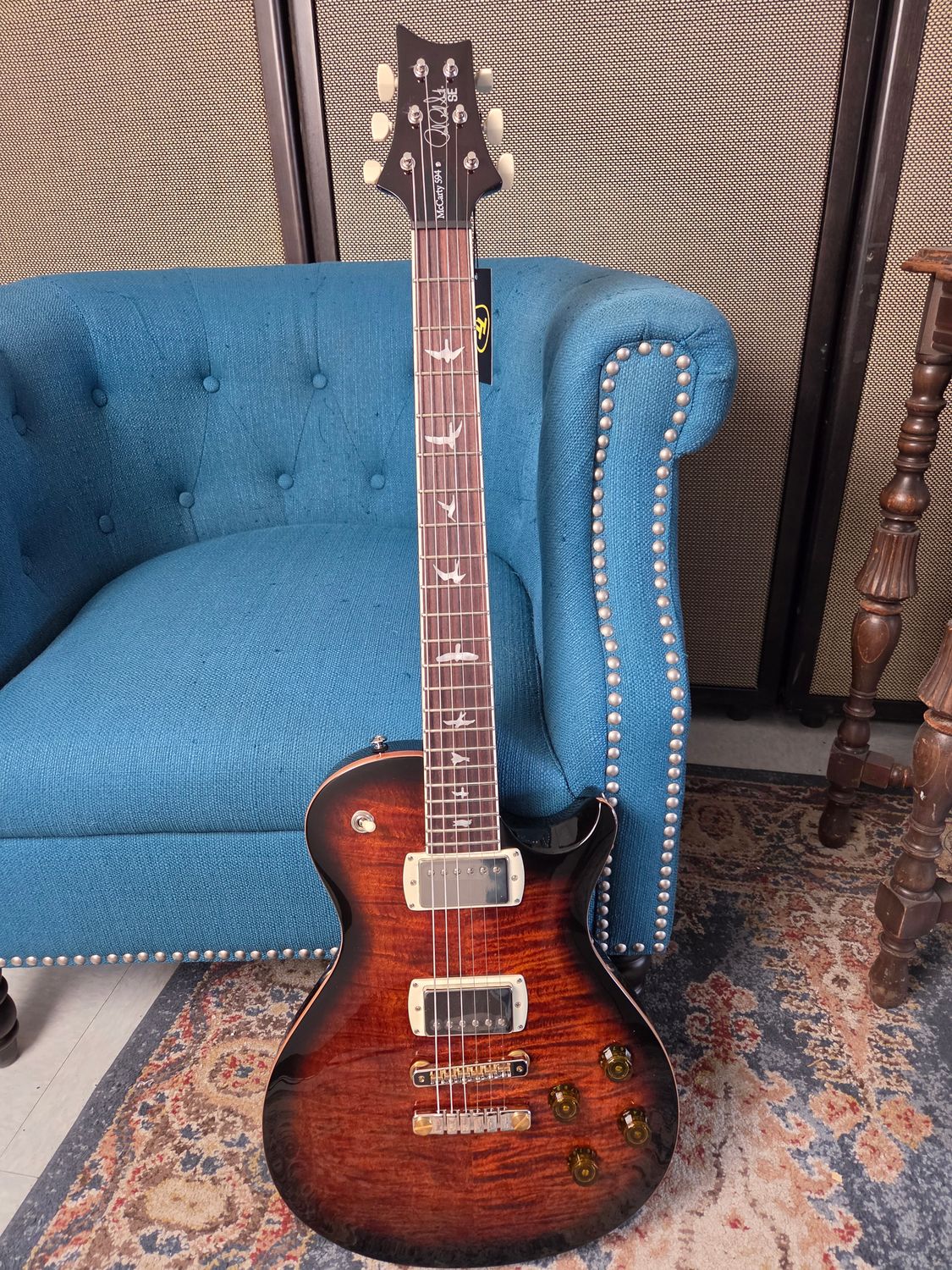 Paul Reed Smith SE McCarty Singlecut 594 Black Gold Burst