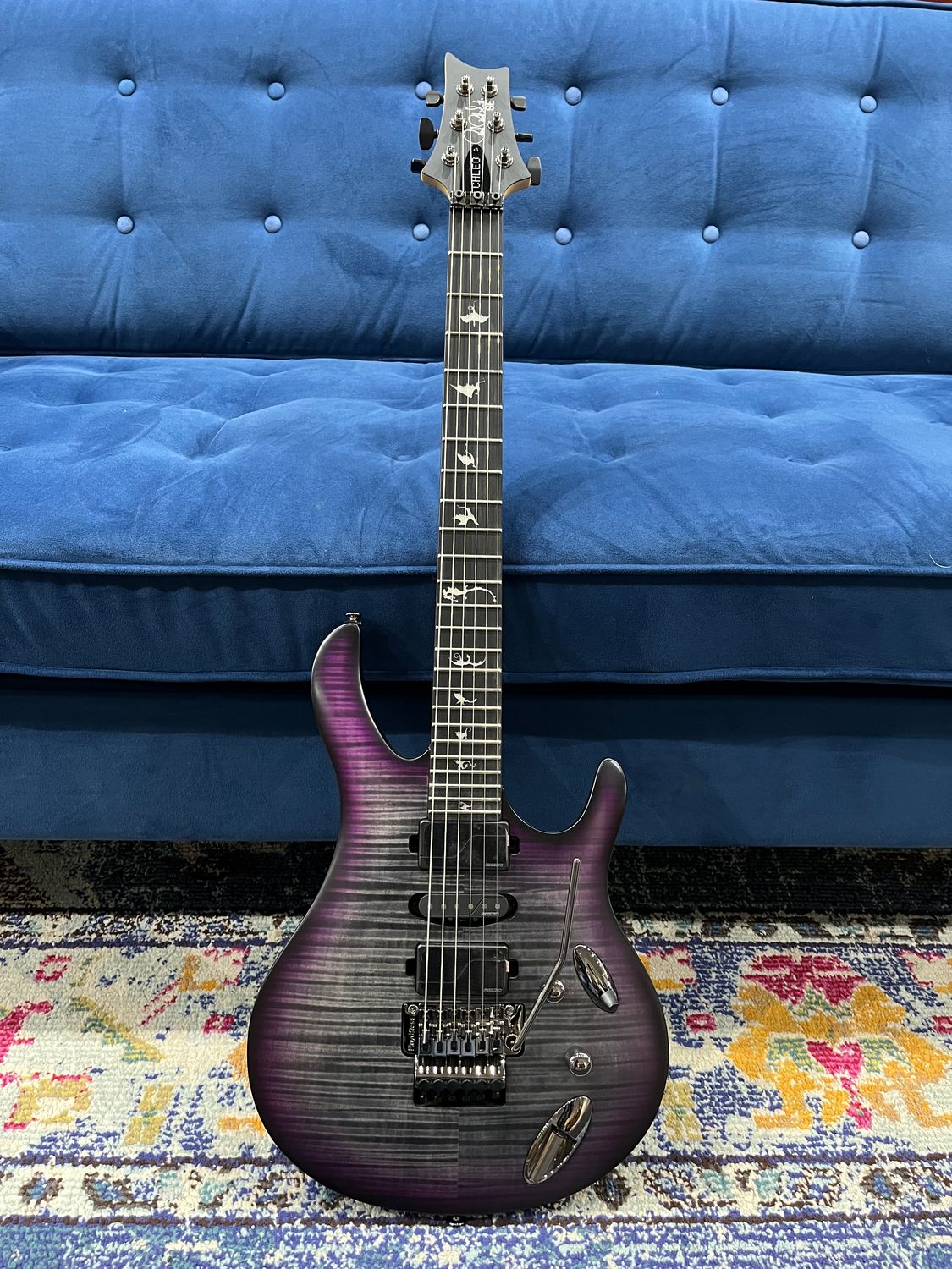 Paul Reed Smith SE Chleo Charcoal Purple Busrt