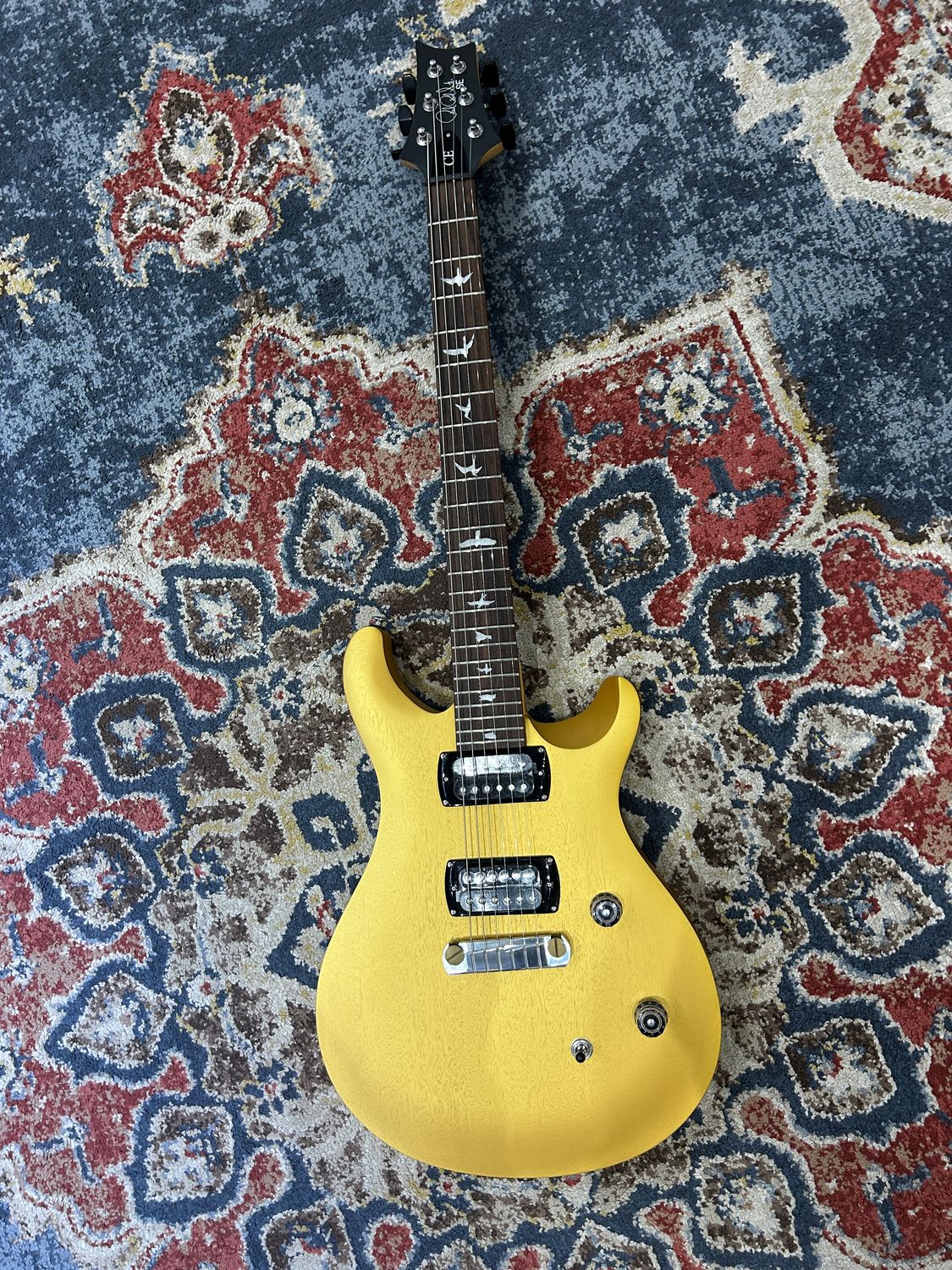 Used Paul Reed Smith SE CE 24 Stoptail Standard Metallic Gold