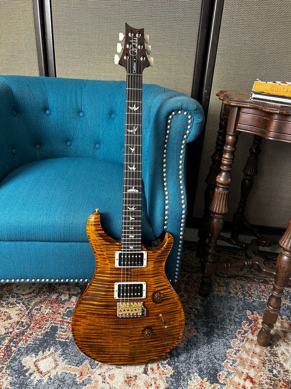 Used Paul Reed Smith Custom 24 10 Top Sprayers Choice Amber