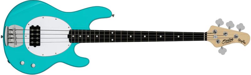 Sterling by Music Man Intro Series StingRay Electric Blue 4 string bass