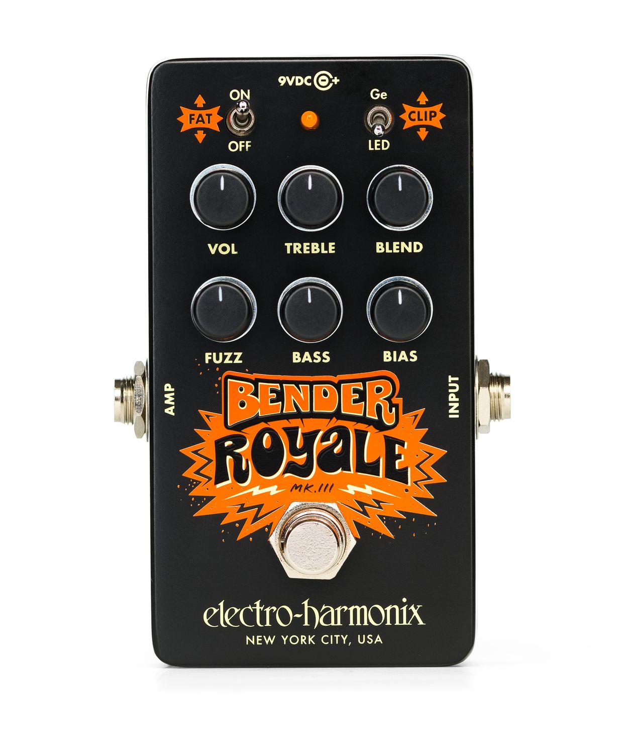 Electro-Harmonix Bender Royale Fuzz, Black
