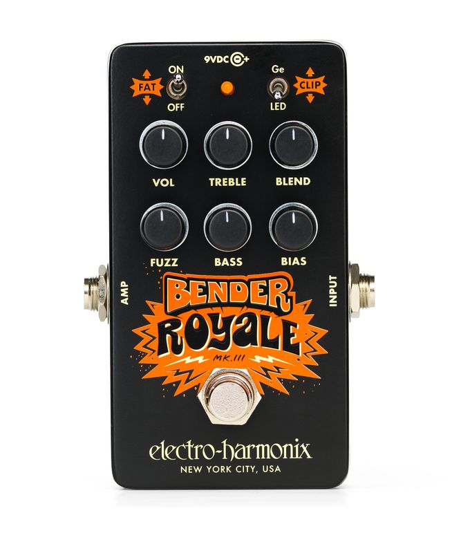 Electro-Harmonix Bender Royale Fuzz, Black