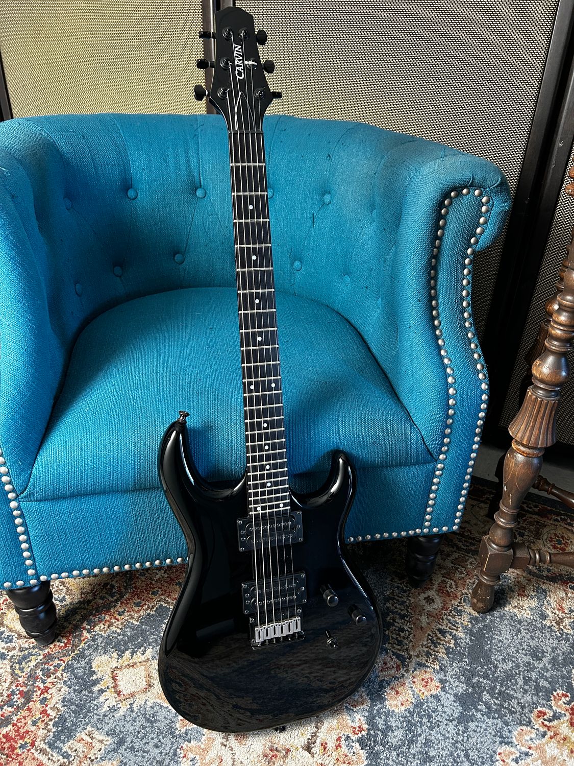 Used Carvin DC127 black w/bag