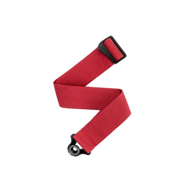 D'Addario Auto Lock Polypro Guitar Strap, Red