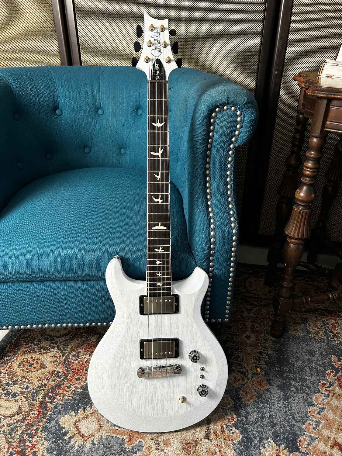 Paul Reed Smith S2 Mira 594 Satin Pearl White