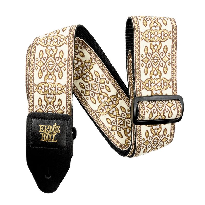 Ernie Ball Classic Jacquard Guitar Strap/Bass Strap - Golden Tapestry