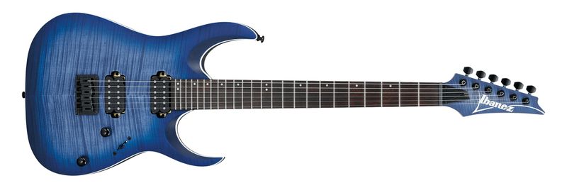 Ibanez RGA Series RGA42FM Blue Lagoon Burst Flat