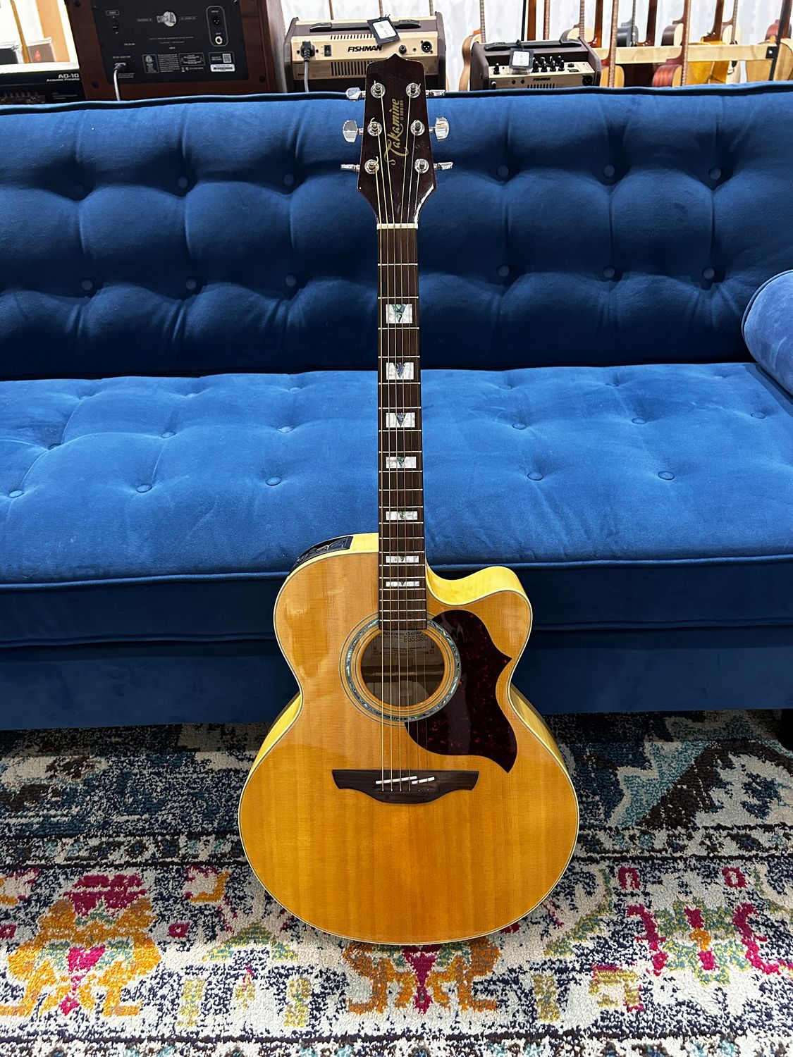 Used Takamine EG523SC acoustic w/case