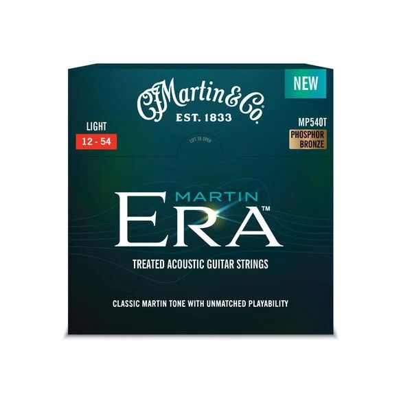Martin Era™ Treated Acoustic Guitar Strings Phosphor Bronze 12-54 Light