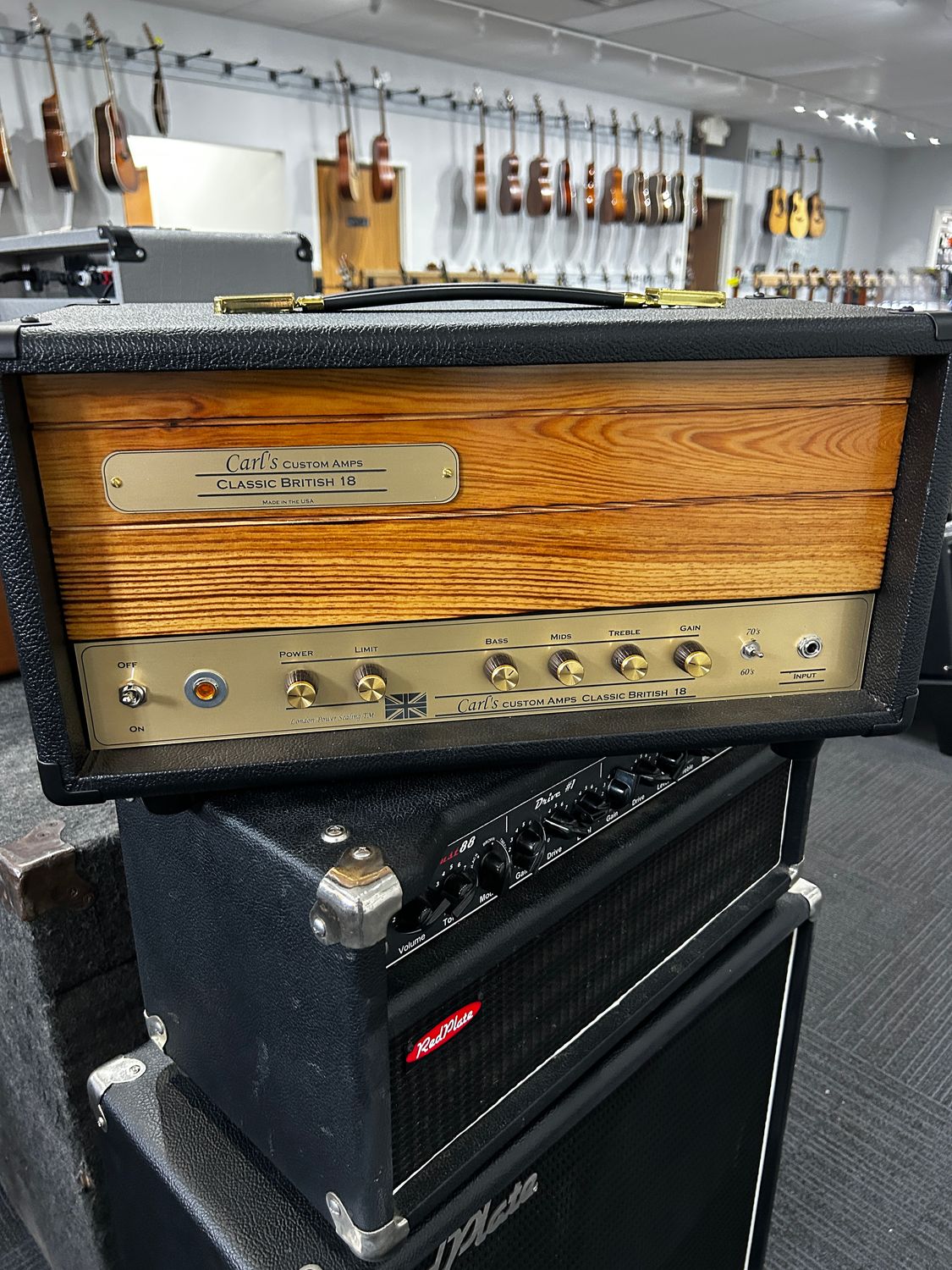 Used Carl's Custom British Classic 18w amplifier head