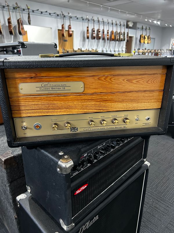 Used Carl's Custom British Classic 18w amplifier head