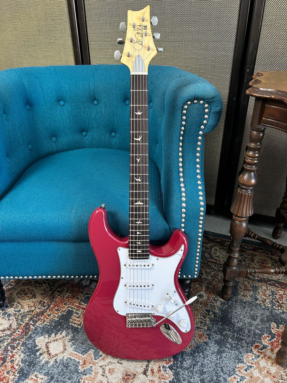 Paul Reed Smith SE Silver Sky Derby Red Rosewood