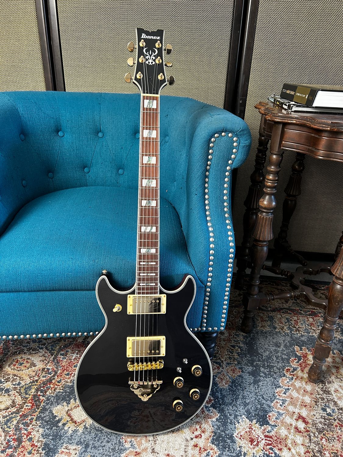 Ibanez AR320 Midnight Black Metallic Electric Guitar