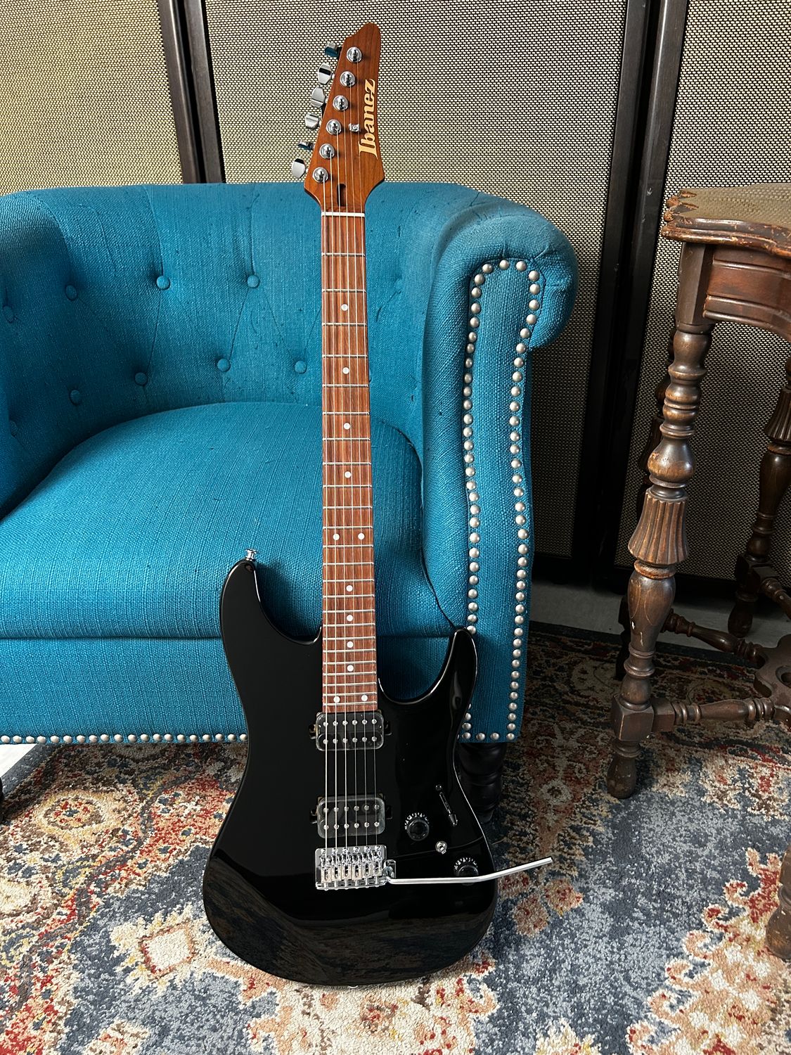 Used Ibanez AZ24S2 Black Electric Guitar