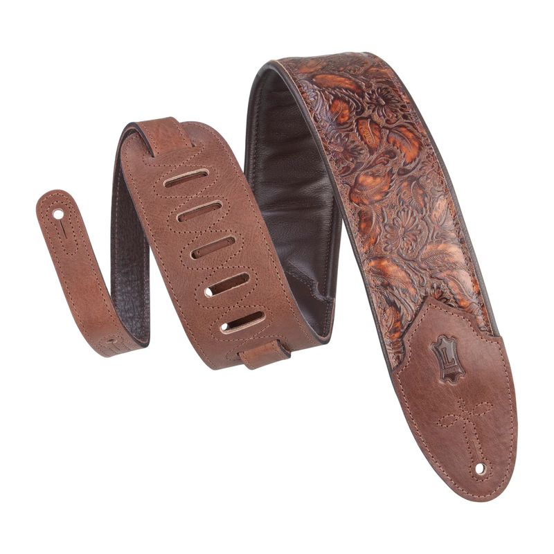 Levy's Sundance Series M4WP-006 Germanium Whiskey guitar strap