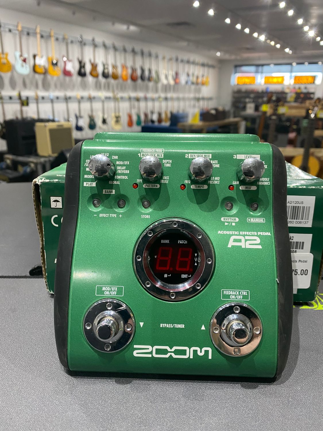 Used Zoom A2 Acoustic Effects Pedal