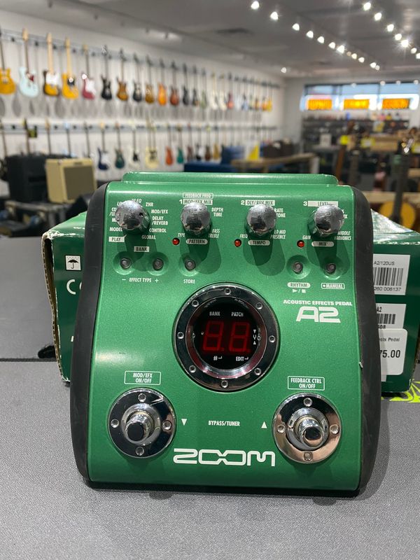 Used Zoom A2 Acoustic Effects Pedal
