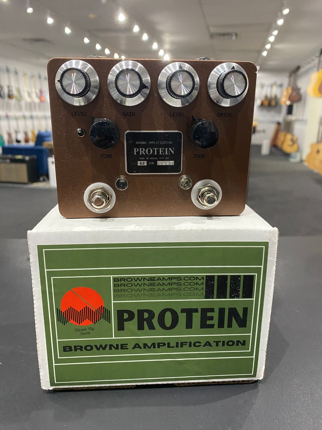 Used Browne Amplification  Protein V4