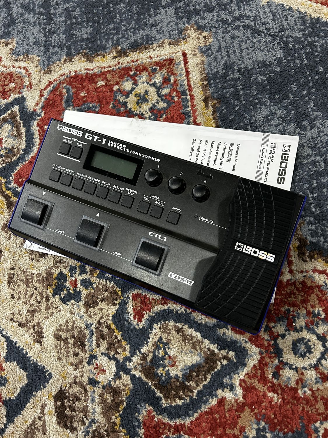 Used Boss GT-1 multi fx pedal