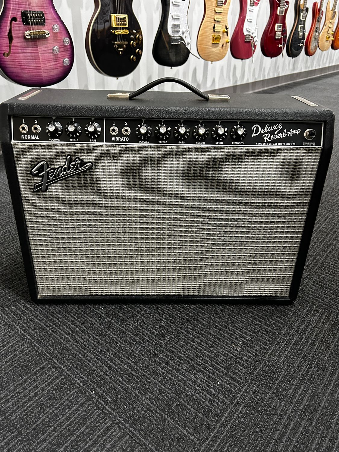 Used Fender Deluxe Reverb Reissue guitar amp