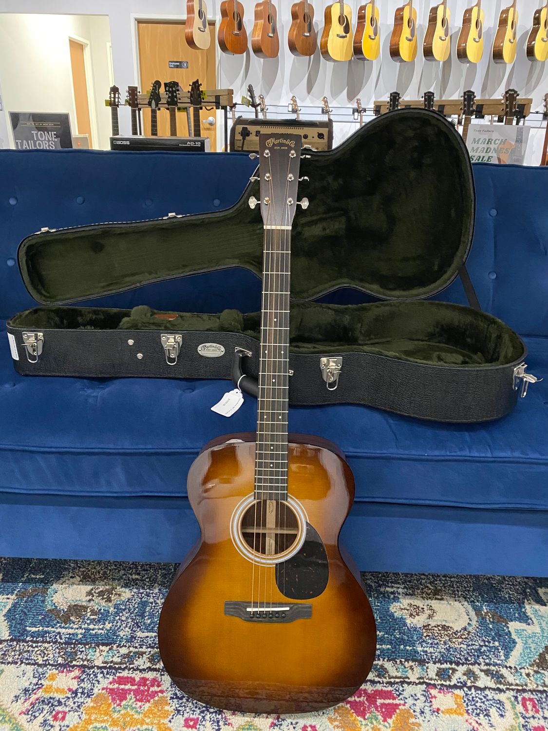 Used Martin OM-21 w/ OHSC