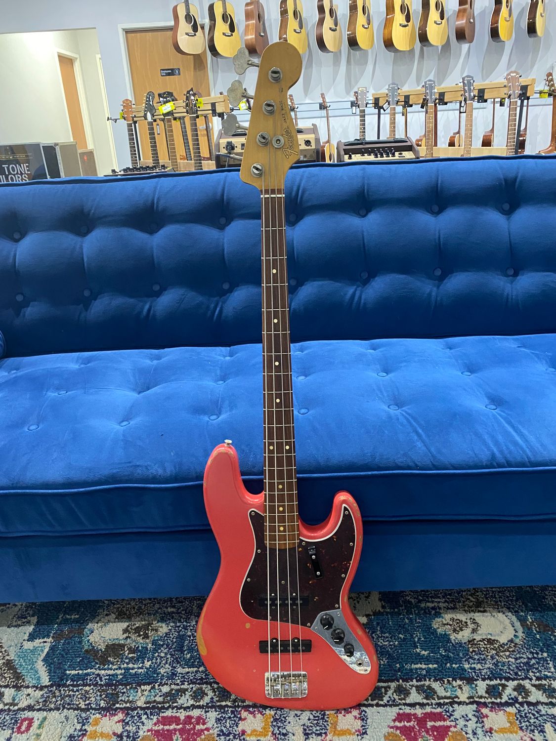 Used Fender Jazz Bass '60s Road Worn (Fiesta Red)