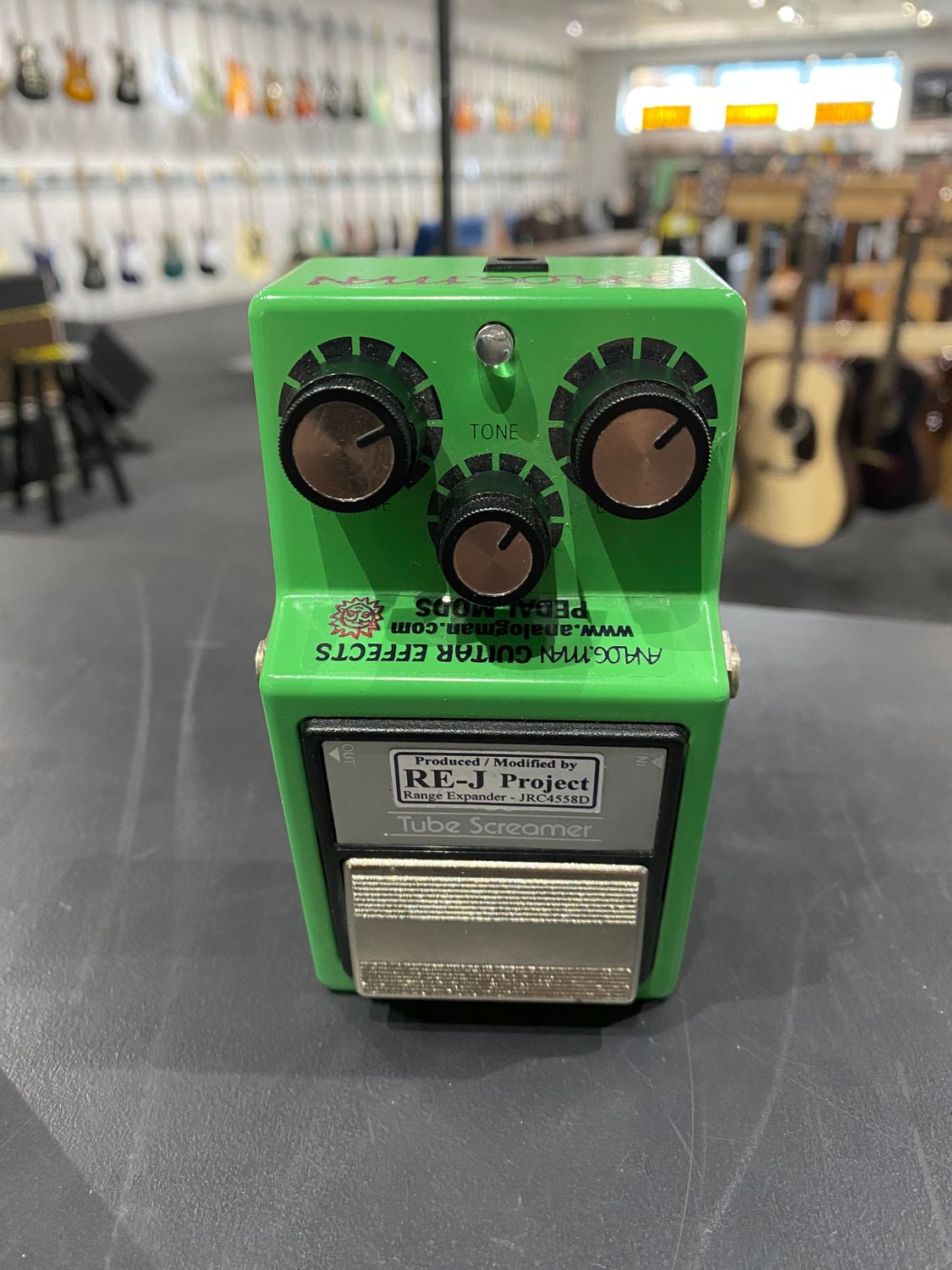 Used Analogman Tube Screamer RE-J