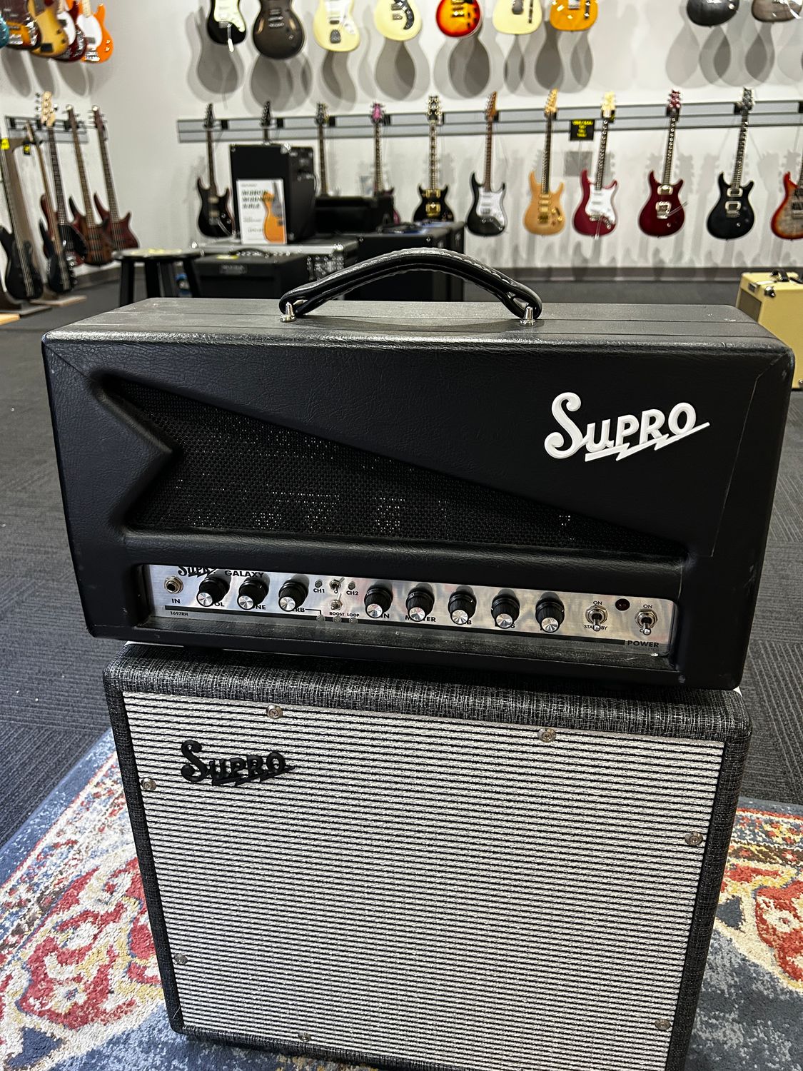 Used Supro Galaxy Guitar Amp head