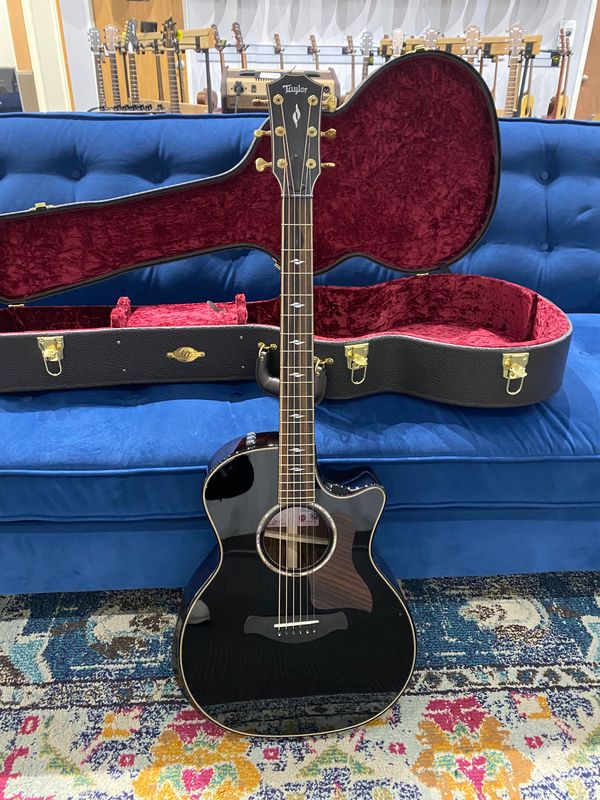 Used Taylor 814 Builder's Edition Blacktop w/OHSC