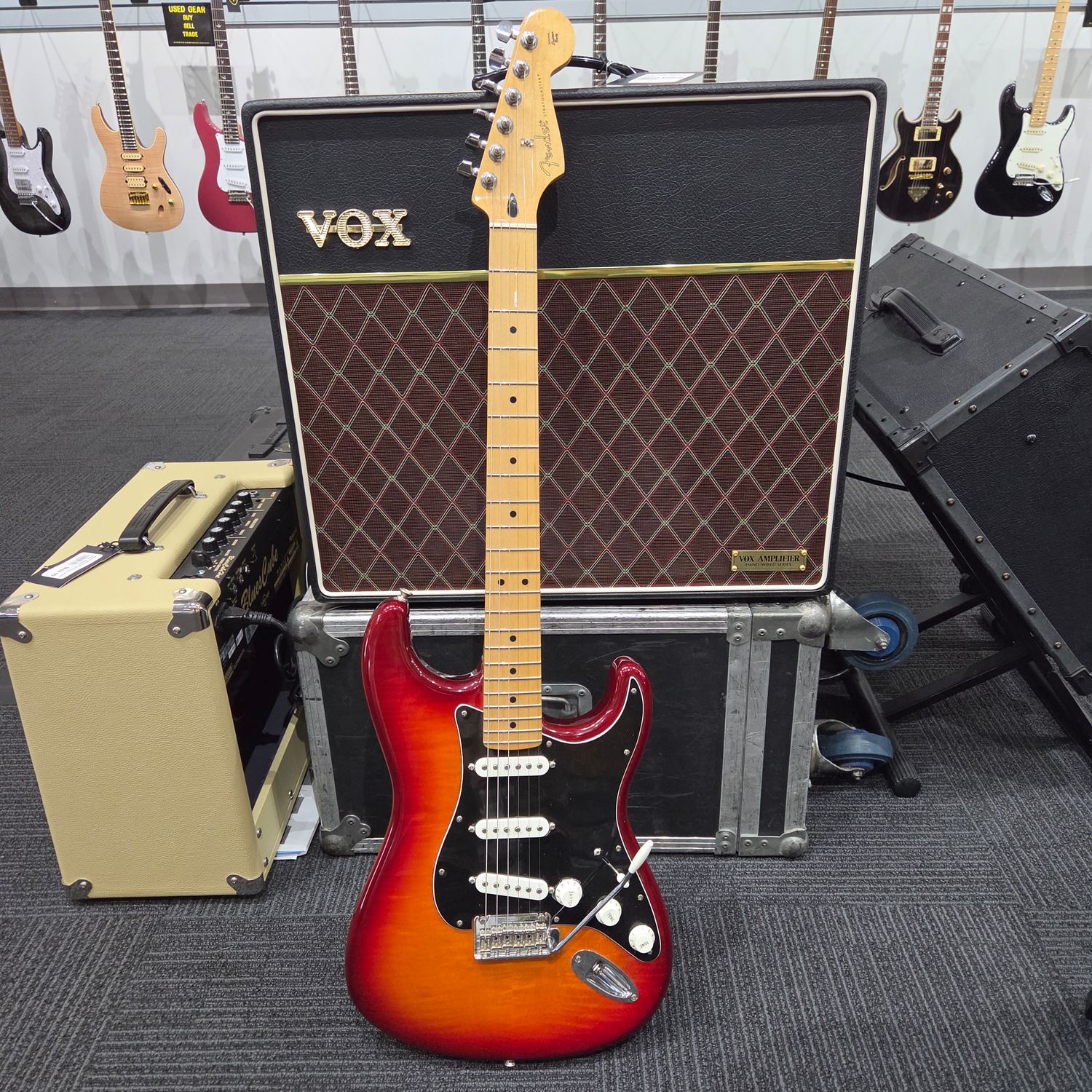 Used Fender Player Plus Top Stratocaster