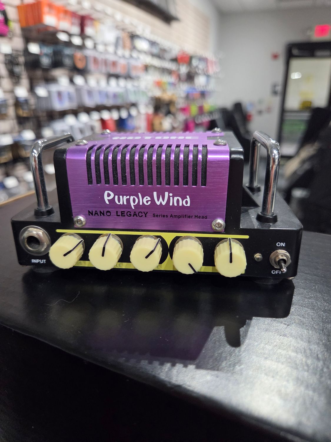 Used Hotone Purple Wind amp head