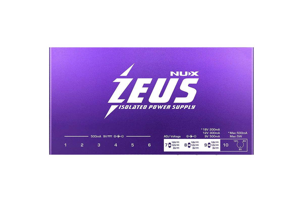 NUX Zeus power supply