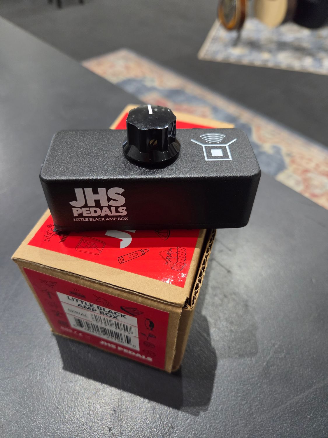 Used JHS Little Black Amp box