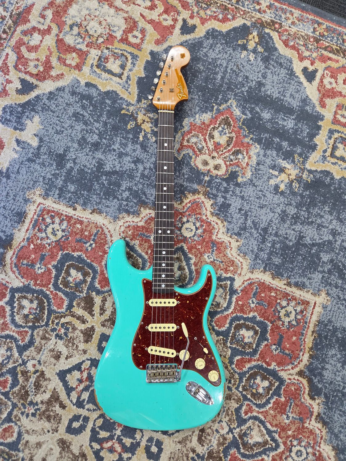 Used Fender Custom Shop Empire 67 Stratocaster Relic Seafoam Green