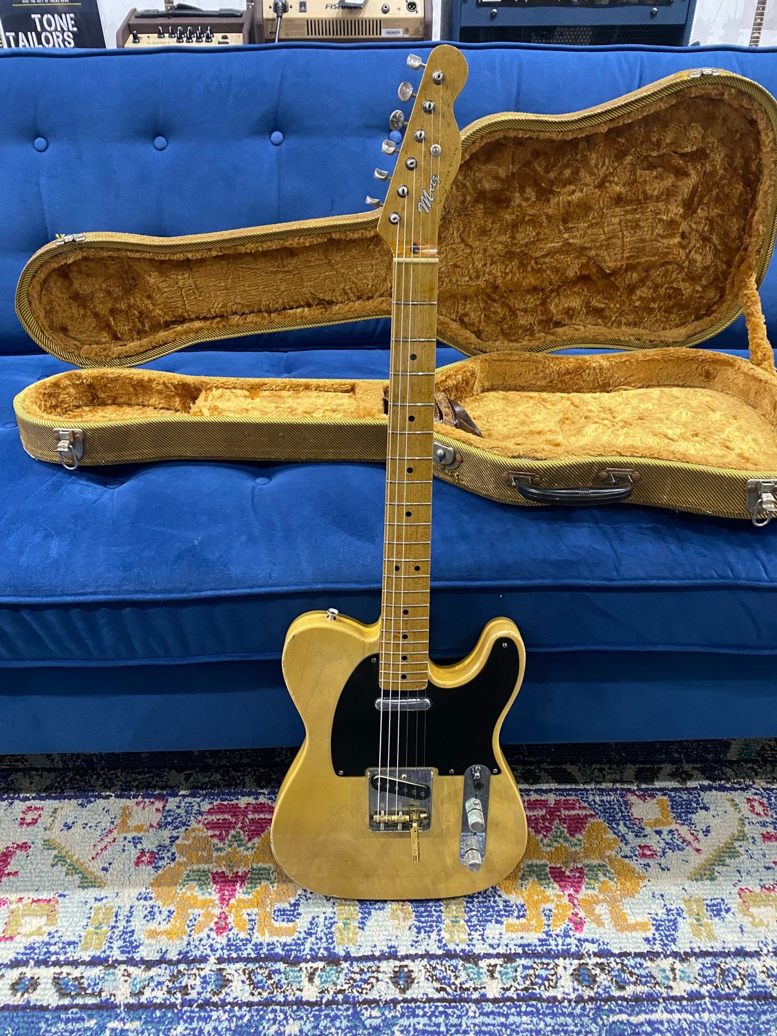 Used Metz Custom Guitars Blackguard w/ OHSC