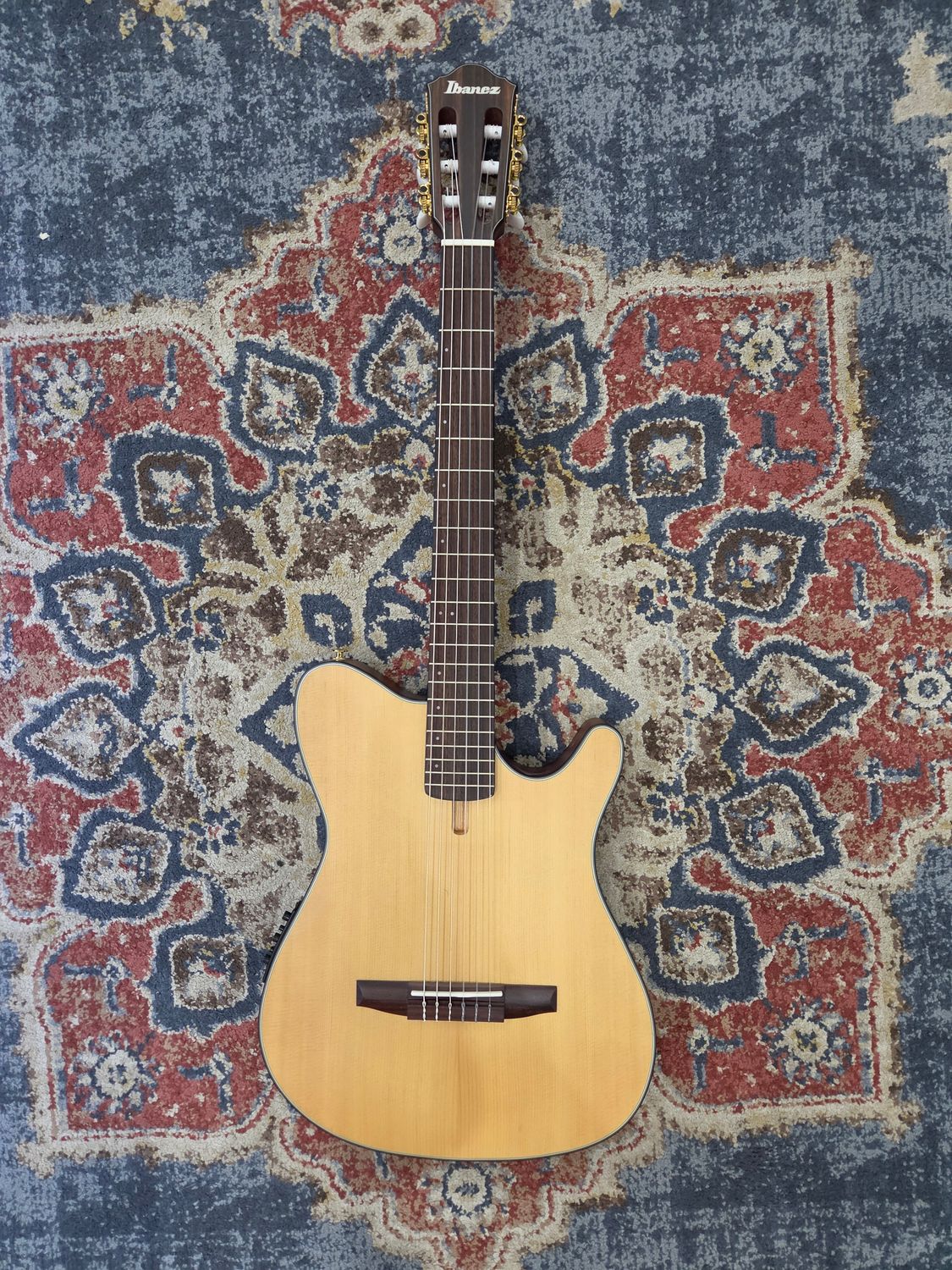 Used Ibanez FRH10N natural acoustic electric