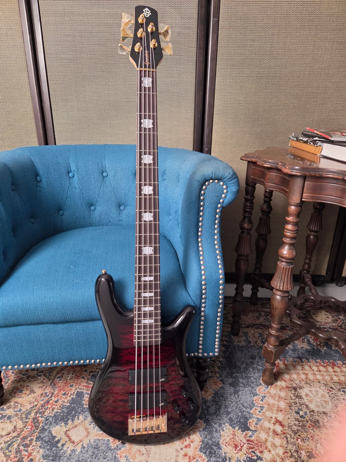 Spector Icon NS-5 2 Bolt-On Black Cherry Gloss