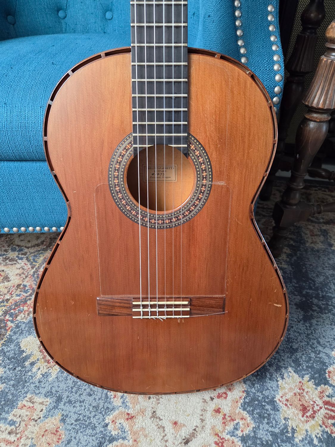 Used Shelton-Farretta Flamenco Guitar w/case