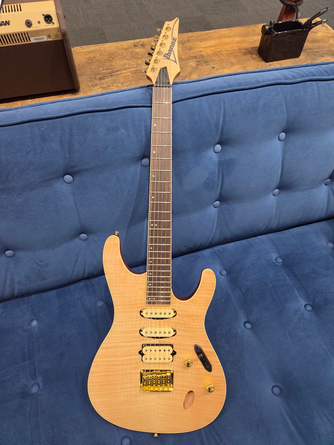 Used Ibanez SEW761FM S Series Electric Guitar