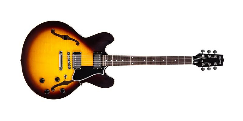 Heritage H-535 Standard II Semi-Hollow Electric Guitar Sunburst