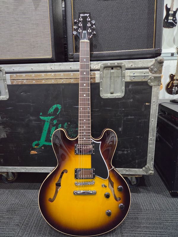 Heritage H-535 Standard II Semi-Hollow Electric Guitar Sunburst