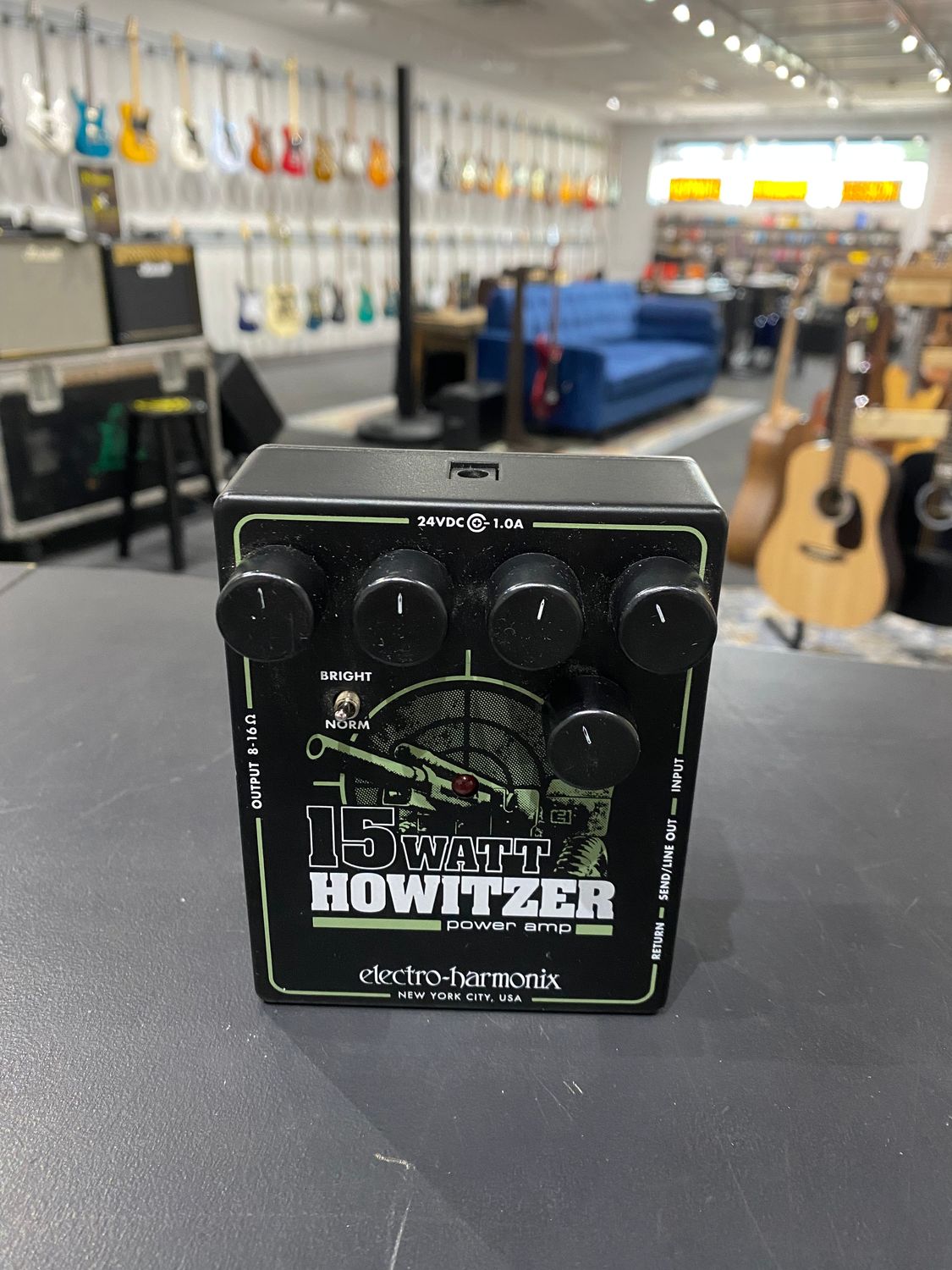 Used EHX 15 watt Howitzer Power Amp