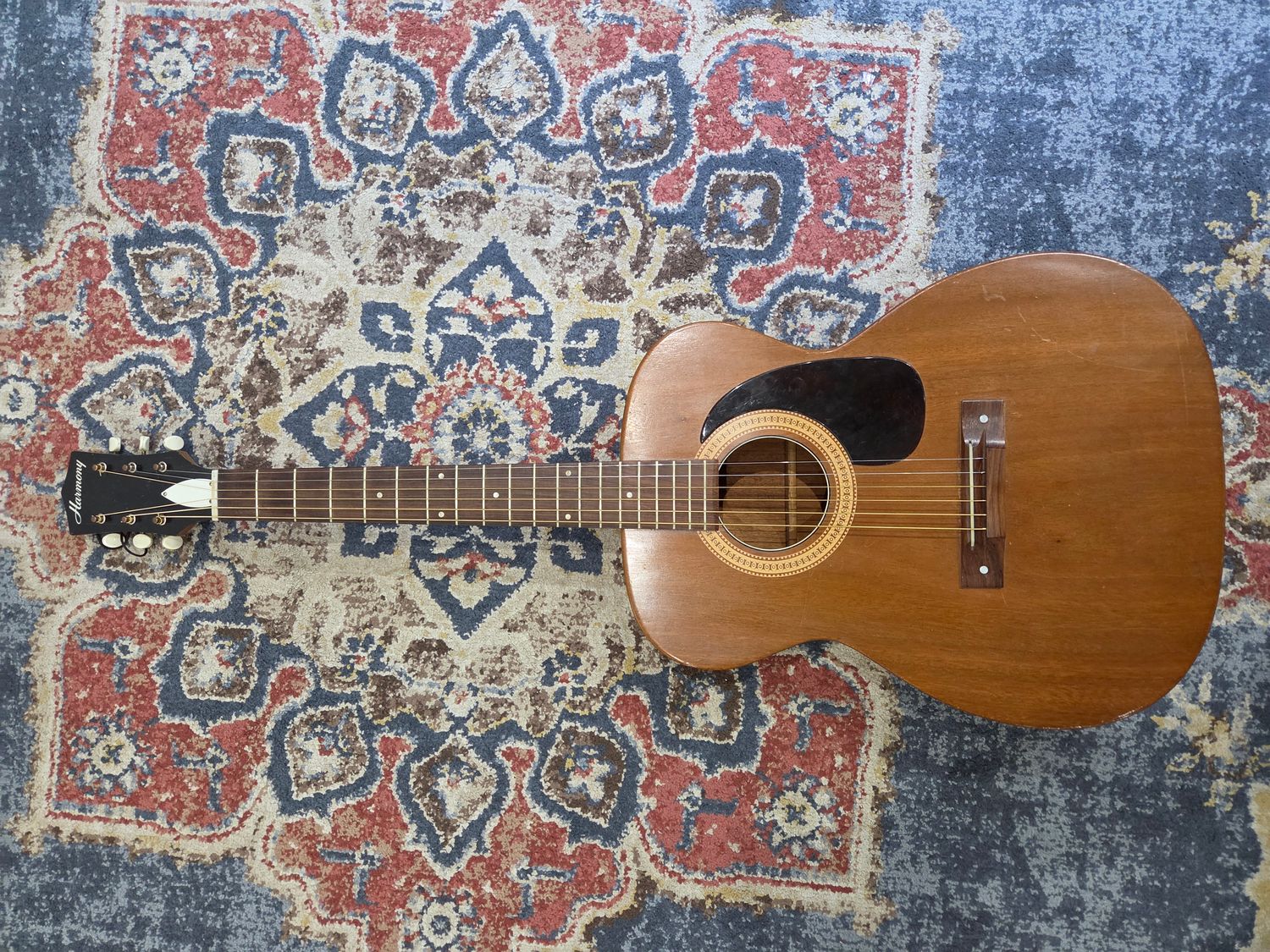 Vintage Harmony H165 Jumbo 1971
