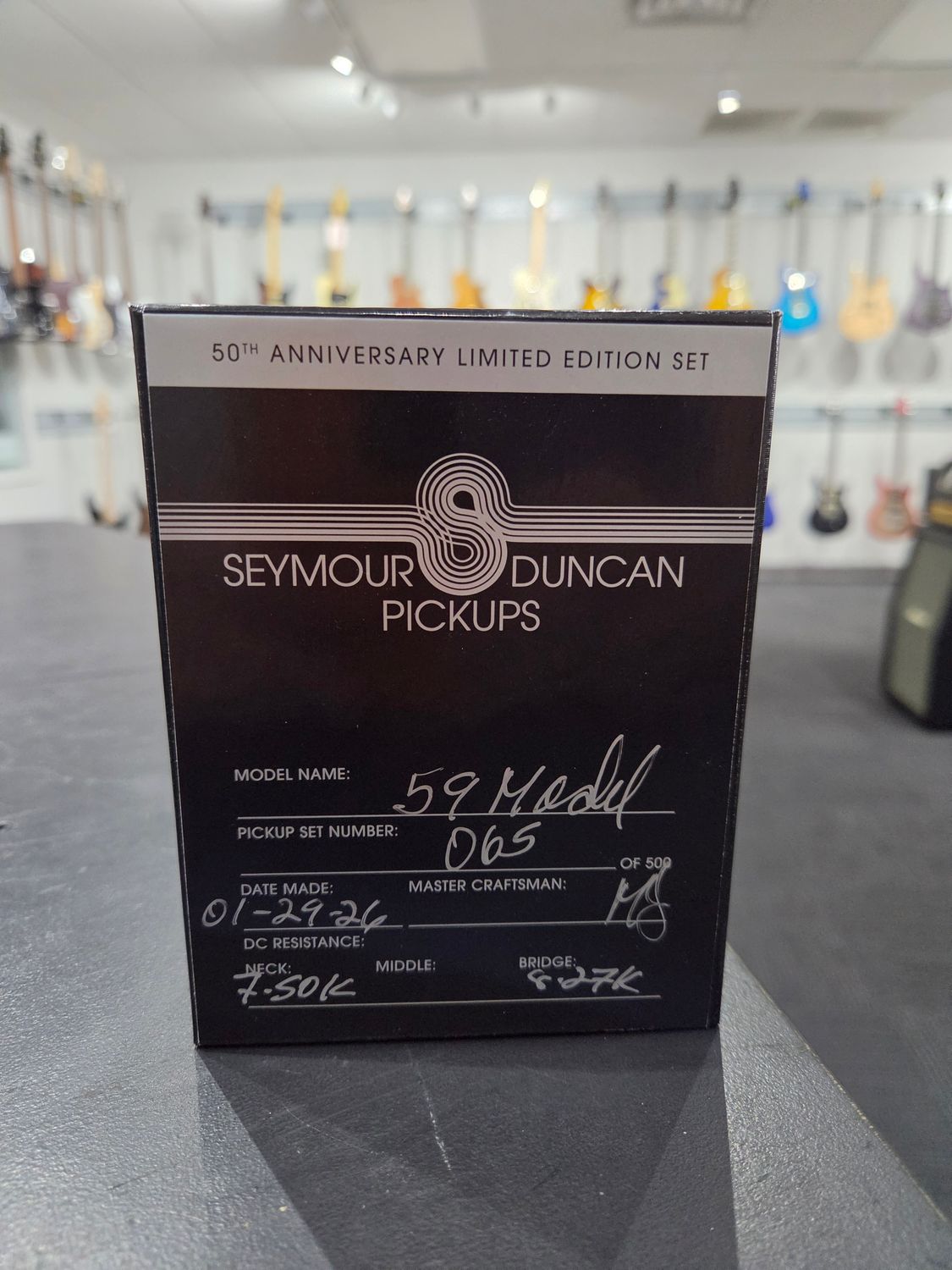 Used Seymour Duncan 59 Model Custom Shop (50th Anniversary Limited Edition Set)