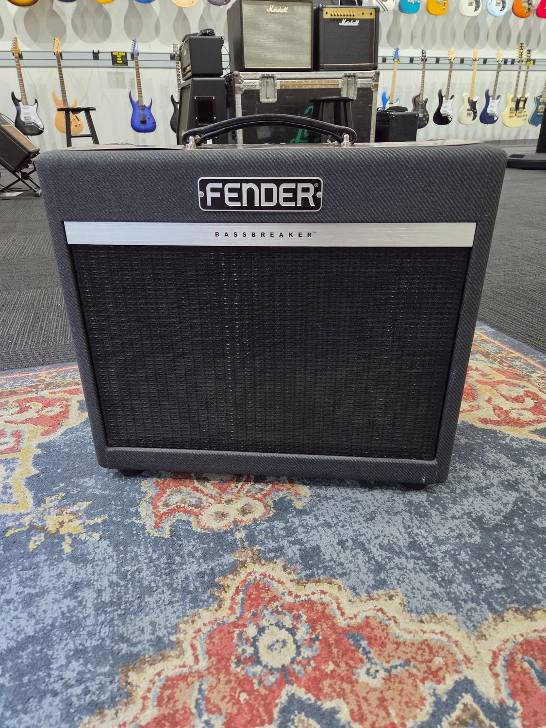 Used Fender Bassbreaker 15 guitar amplifier